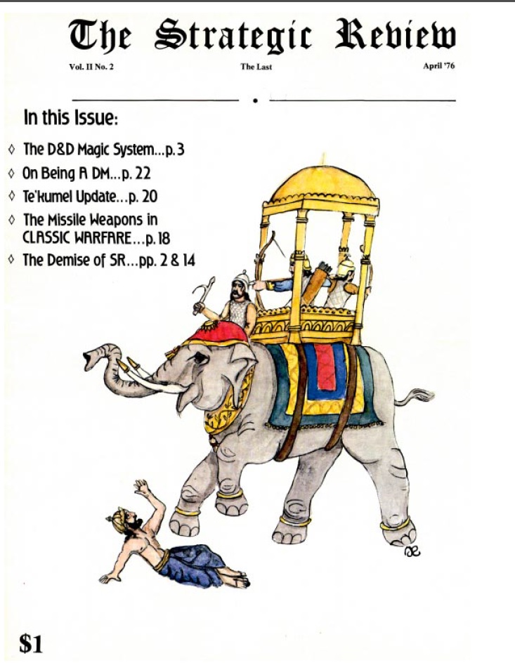 13. Various Authors – The Strategic Review #7 (April&nbsp;1976)