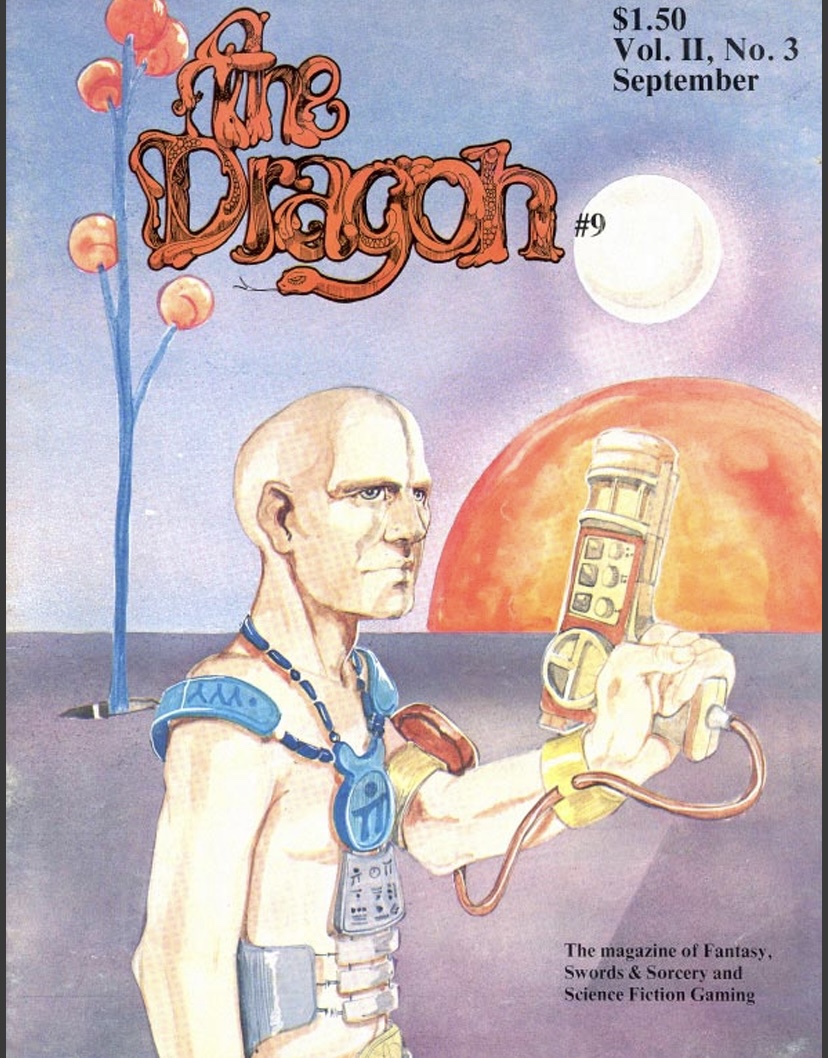 40. Various Authors – The Dragon #9 (September&nbsp;1977)