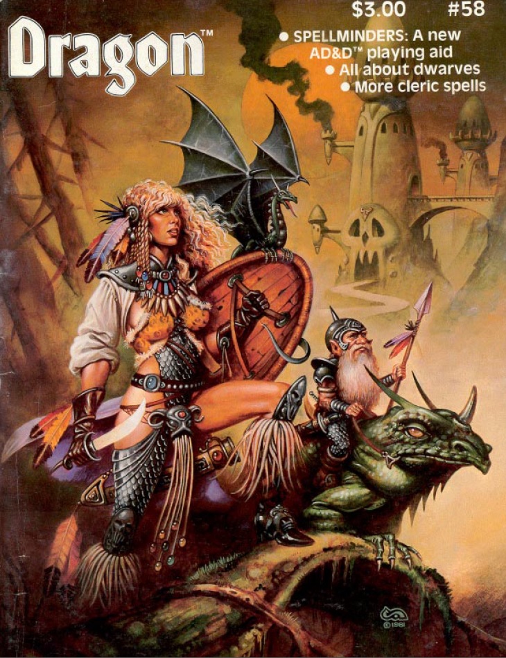 150. Various Authors – Dragon #58 (February&nbsp;1982)