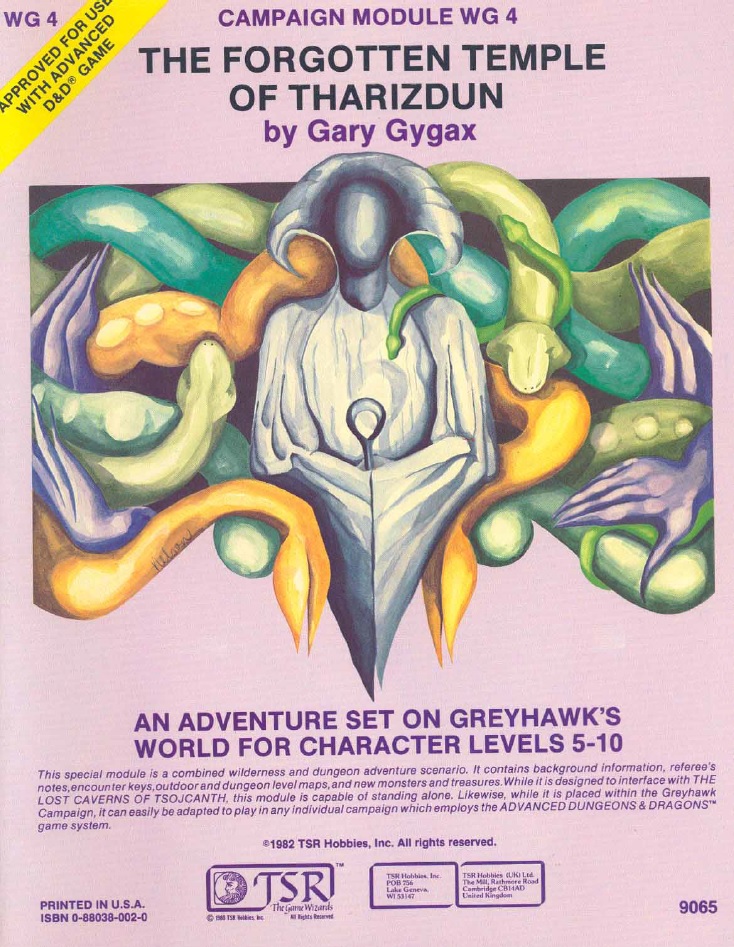156. Gary Gygax – WG4: Forgotten Temple of Tharizdun&nbsp;(1982)