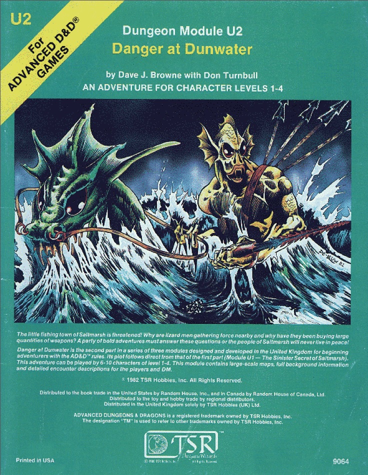 170. Dave J. Browne, Don Turnbull – U2: Danger at Dunwater&nbsp;(1982)