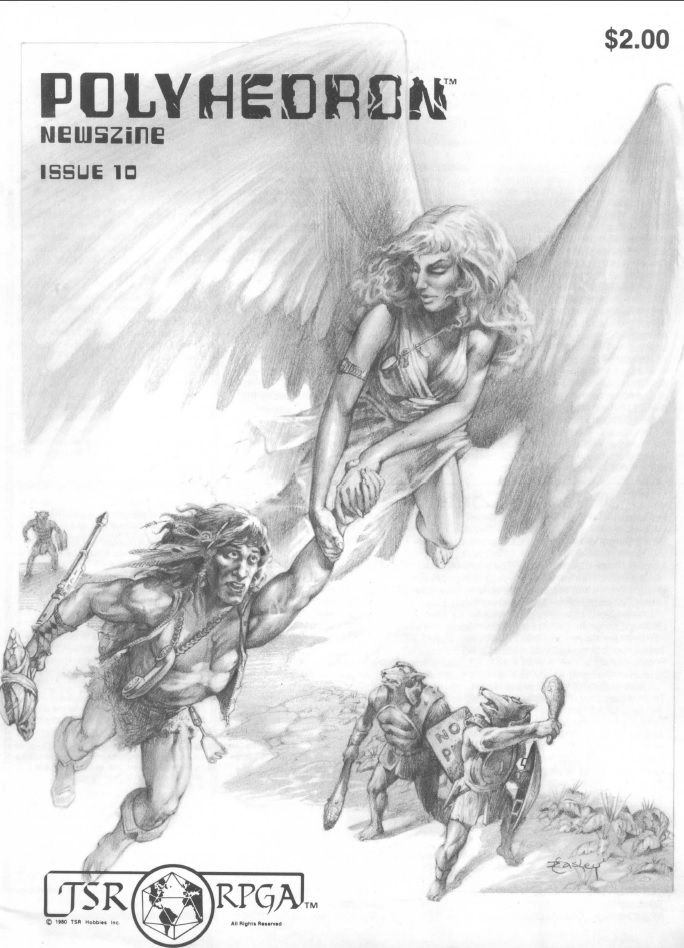 Tsr Rpga 190. TSR/RPGA – Polyhedron #10 (February 1983) – The History of D&D