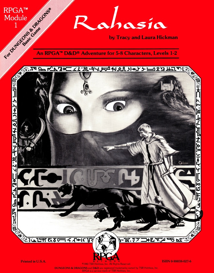 191. Laura and Tracy Hickman – RPGA1: Rahasia&nbsp;(1983)