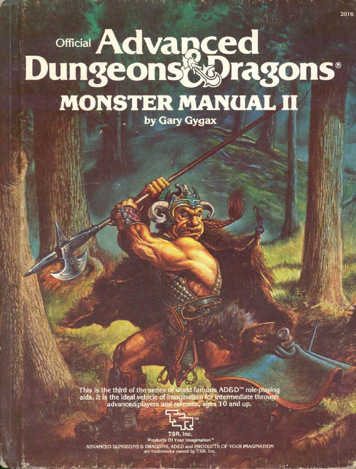 221. Gary Gygax – Monster Manual II&nbsp;(1983)