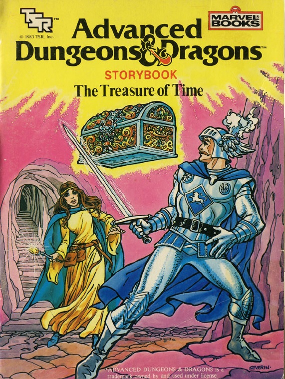 268. Anthony David Kraft and Jane Stine (words), Marie Severin (art) – AD&D Storybook: The Treasure of Time&nbsp;(1983)