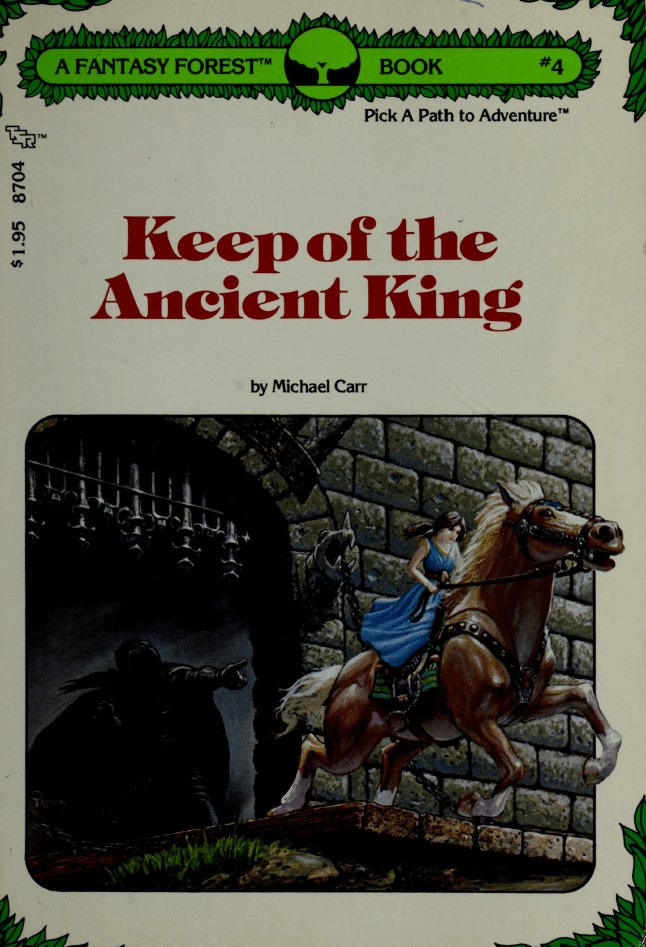 278. Michael Carr – Fantasy Forest #4: Keep of the Ancient King (January&nbsp;1984)