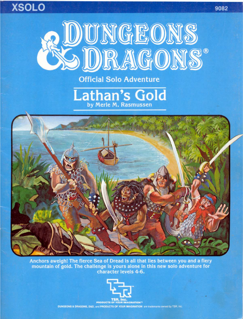 286. Merle M. Rasmussen – XSOLO: Lathan’s Gold&nbsp;(1984)