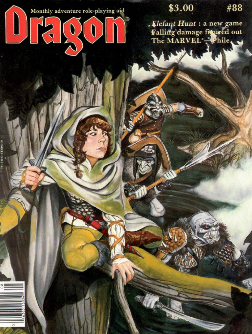 317. Various Authors – Dragon #88 (August&nbsp;1984)