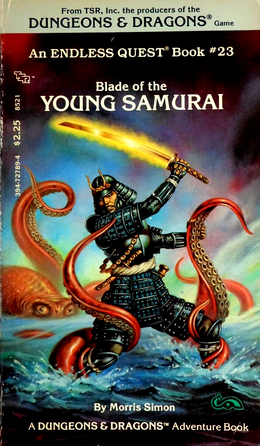 347. Morris Simon – Endless Quest #23: Blade of the Young Samurai&nbsp;(1984)