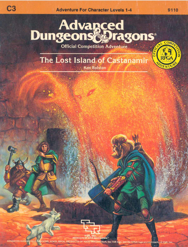 353. Ken Rolston – C3: The Lost Island of Castanamir&nbsp;(1984)