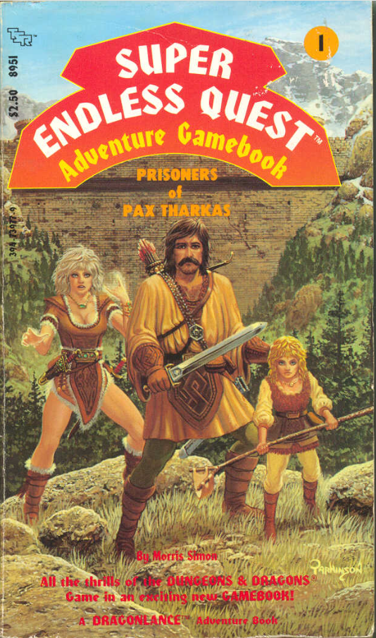 365. Morris Simon – Super Endless Quest #1: Prisoners of Pax Tharkas&nbsp;(1985)