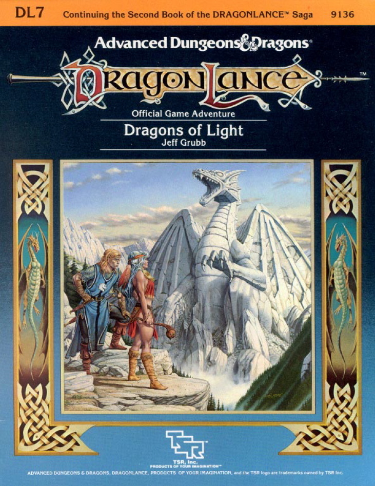 399. Jeff Grubb – DL7: Dragons of Light&nbsp;(1985)