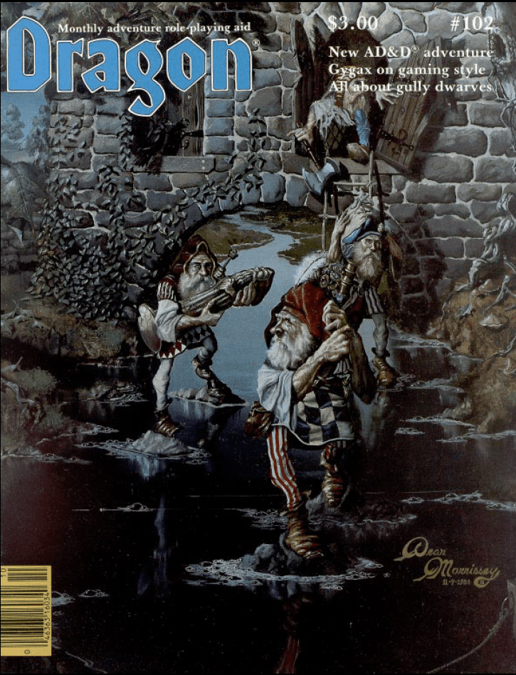 423. Various Authors – Dragon #102 (October&nbsp;1985)