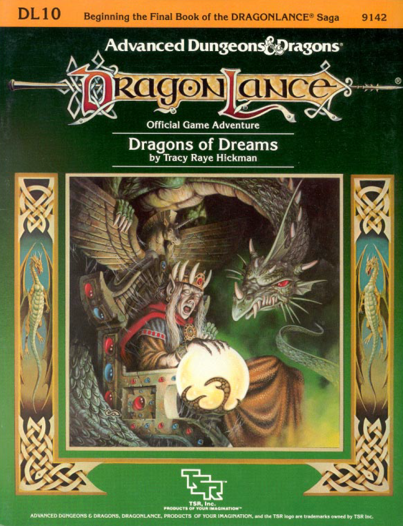 440. Tracy Raye Hickman – DL10: Dragons of Dreams&nbsp;(1985)