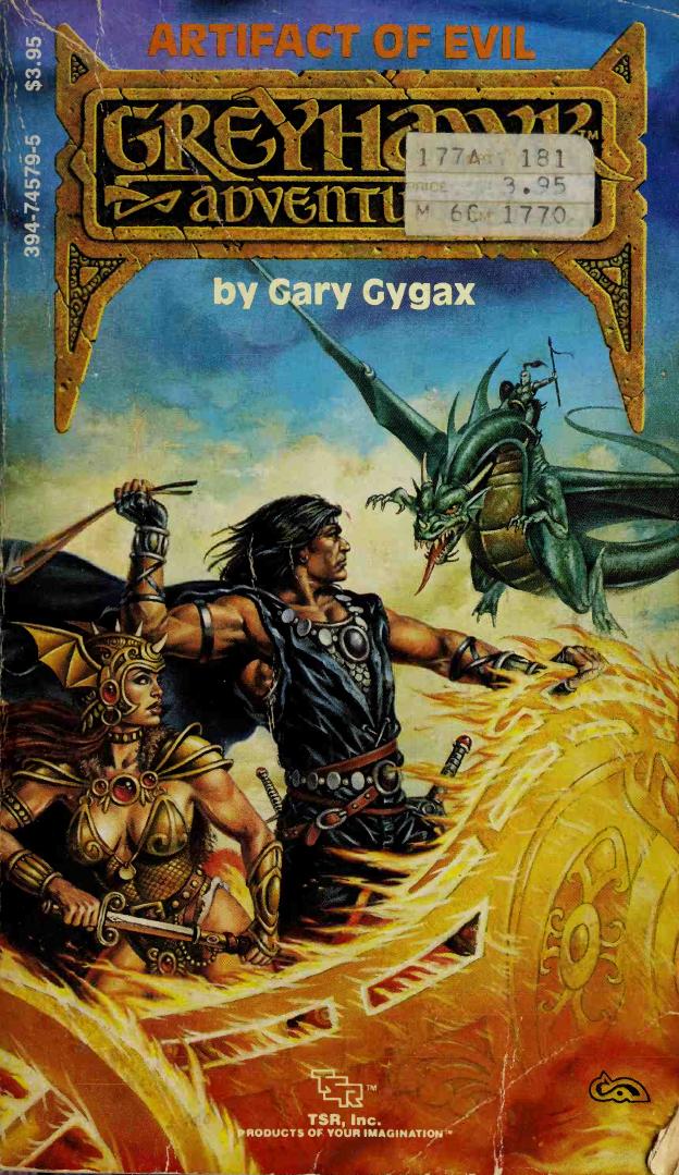 445. Gary Gygax – Greyhawk Adventures: Artifact of Evil&nbsp;(1986)