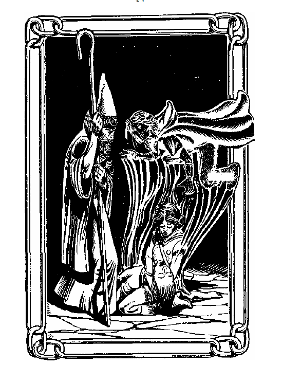 Gary Williams – Illustrations for Endless Quest #32: Prisoner of Elderwood&nbsp;(1986)