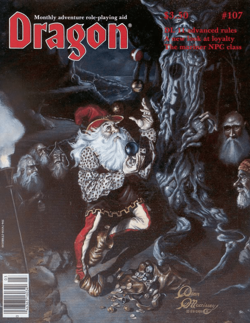 457. Various Authors – Dragon #107 (March&nbsp;1986)