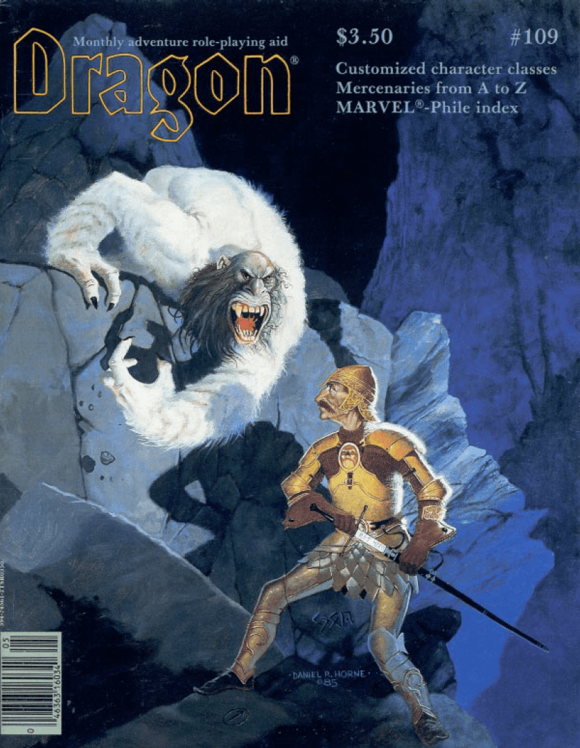 463. Various Authors – Dragon #109 (May&nbsp;1986)