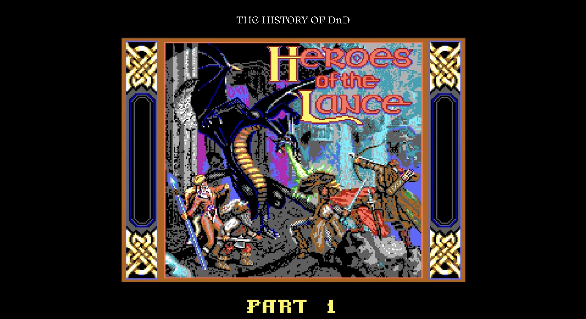Jeu Amiga – Heroes Of The Lance (U.S. Gold, 1988) – Complet Avec Poster, Testé