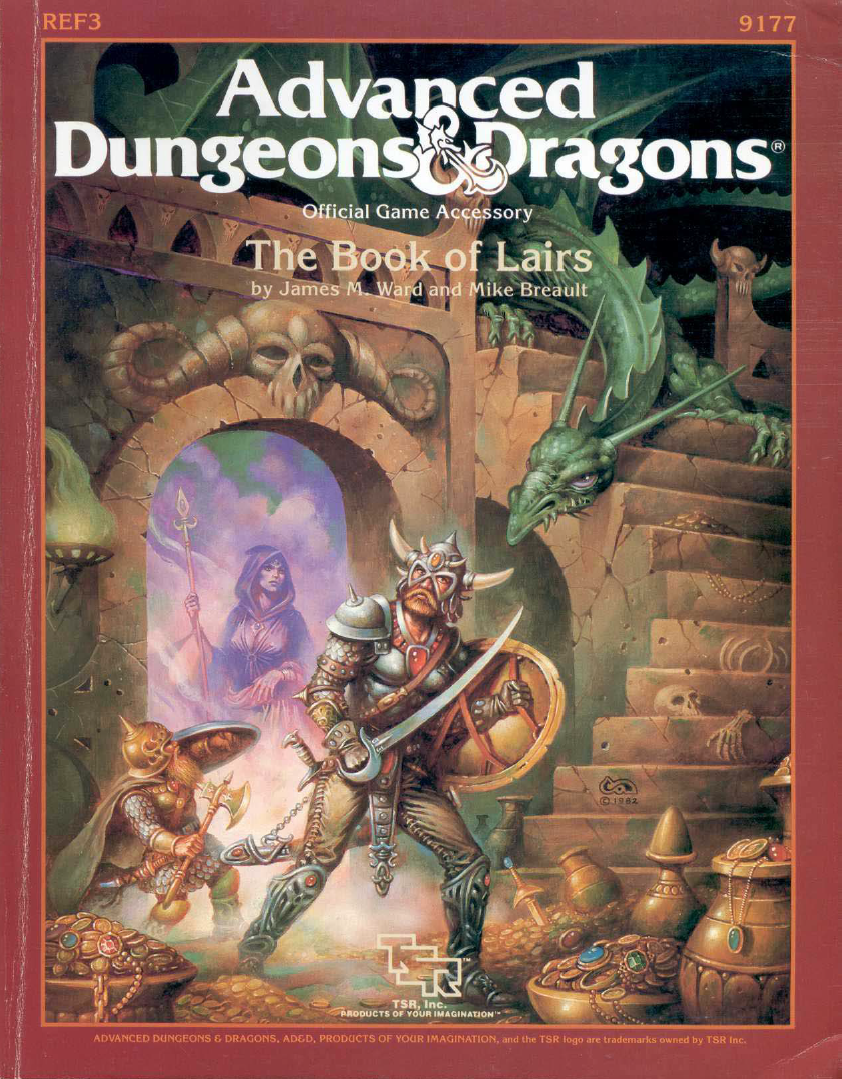 493. James M. Ward and Mike Breault – REF3: The Book of Lairs&nbsp;(1986)