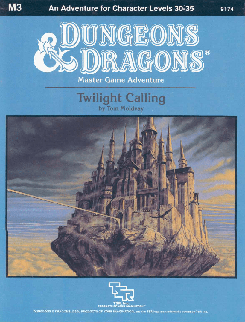 504. Tom Moldvay – M3: Twilight Calling&nbsp;(1986)