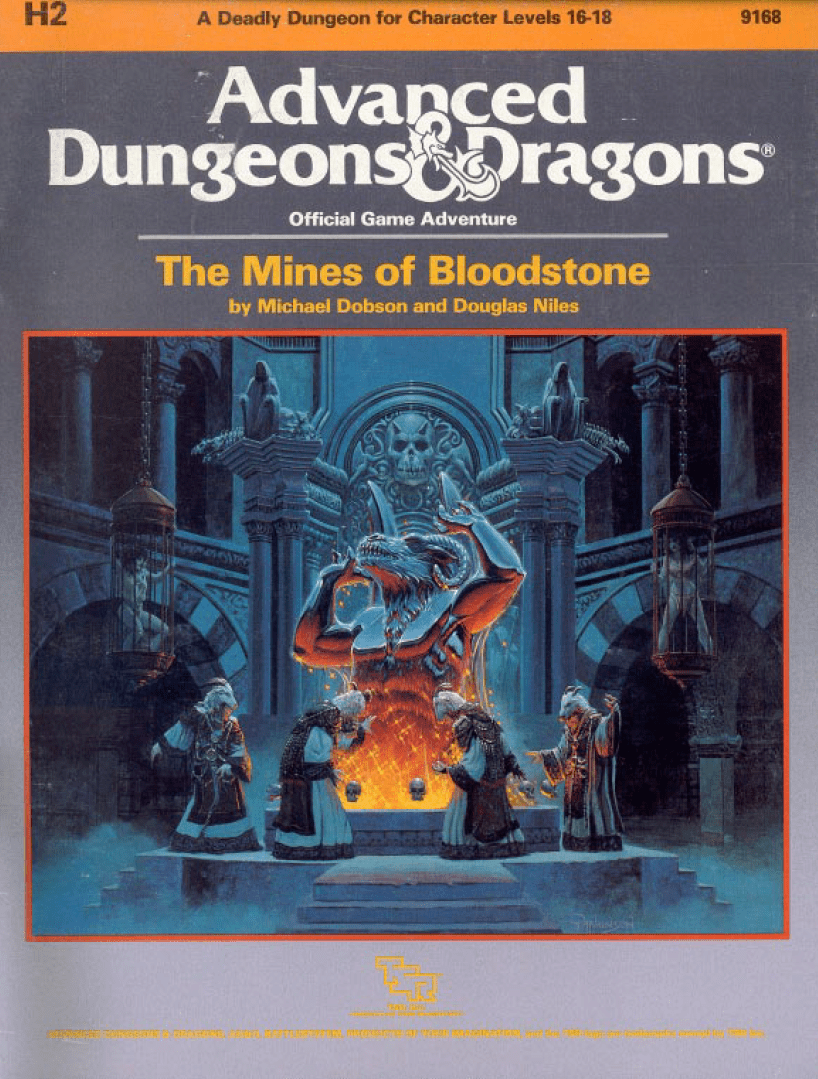 508. Michael Dobson and Douglas Niles – H2: The Mines of Bloodstone&nbsp;(1986)