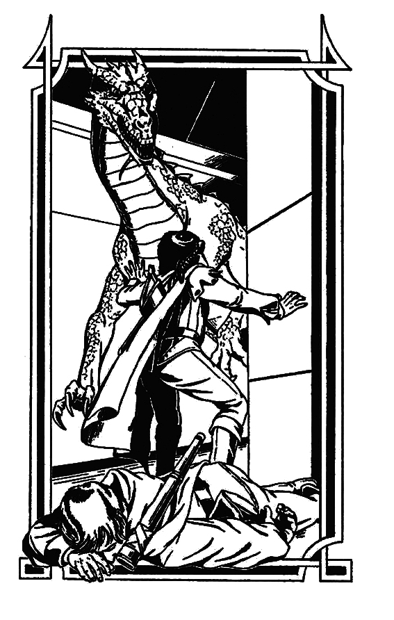 526.1. Jim Holloway – Illustrations for Endless Quest #36: Song of the Dark Druid&nbsp;(1987)