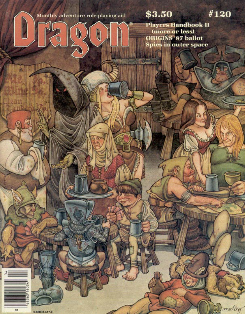 531. Various Authors – Dragon #120 (April&nbsp;1987)