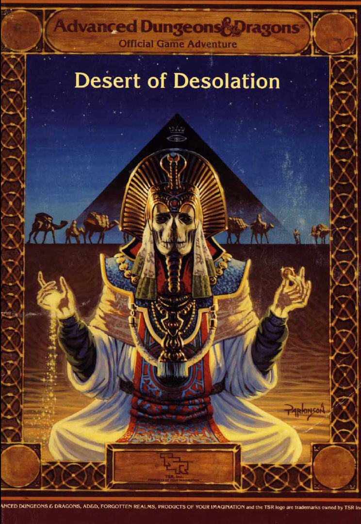 541. Tracy and Laura Hickman, et al. – Desert of Desolation&nbsp;(1987)