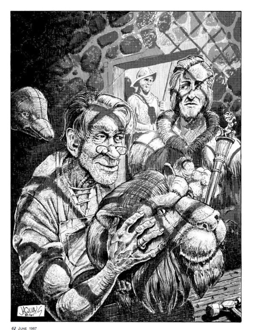 546.1. Various Artists – Illustrations in Dragon #122 (June&nbsp;1987)