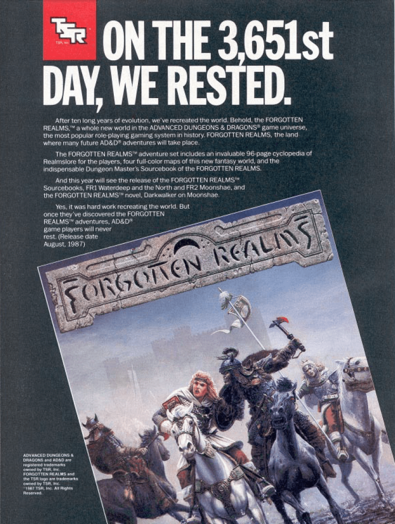 550.1. Various – Art and Adverts from Dragon #123 (July&nbsp;1987)