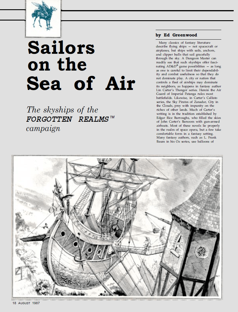 557.1. Various Authors – Articles and adverts in Dragon #124 (August&nbsp;1987)