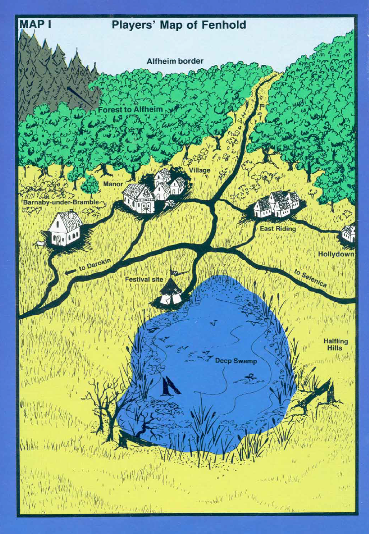 558.1. Jan Jacobsen and others – Maps for CM9: Legacy of Blood&nbsp;(1987)