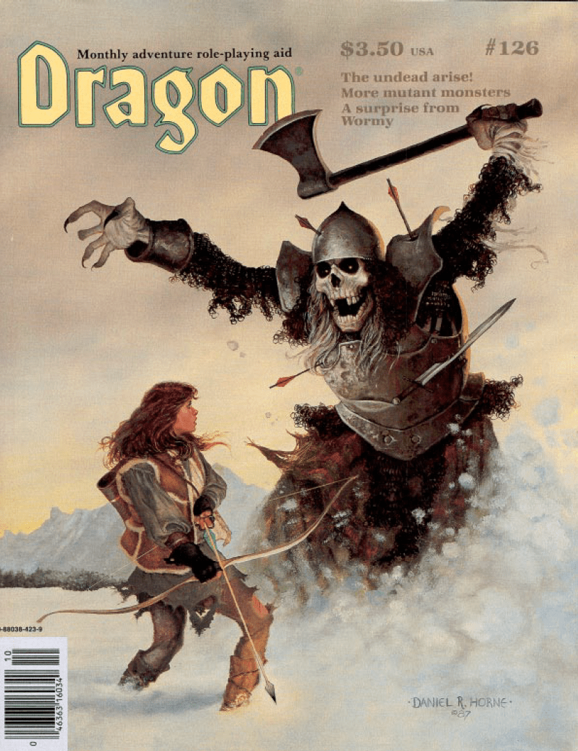 573. Various Authors – Dragon #126 (October 1987)